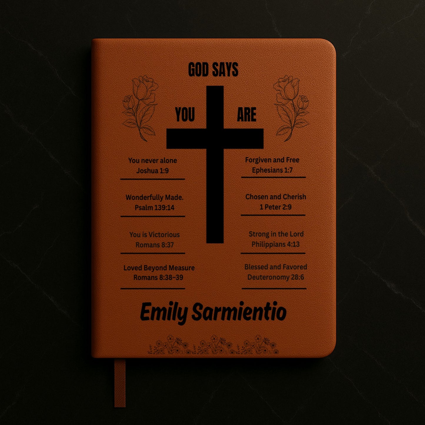 God Says You are, Personalized Journal