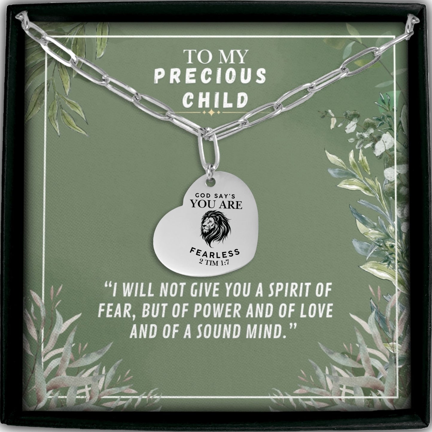 You are Fearless Necklace
