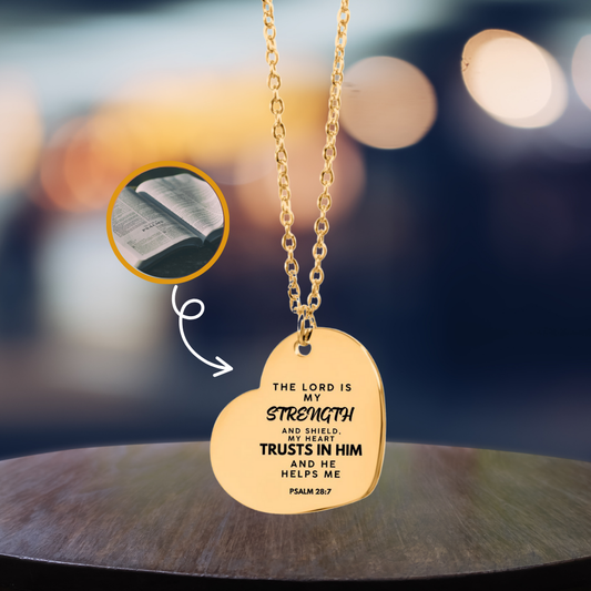 The Lord is my Strength, Necklace