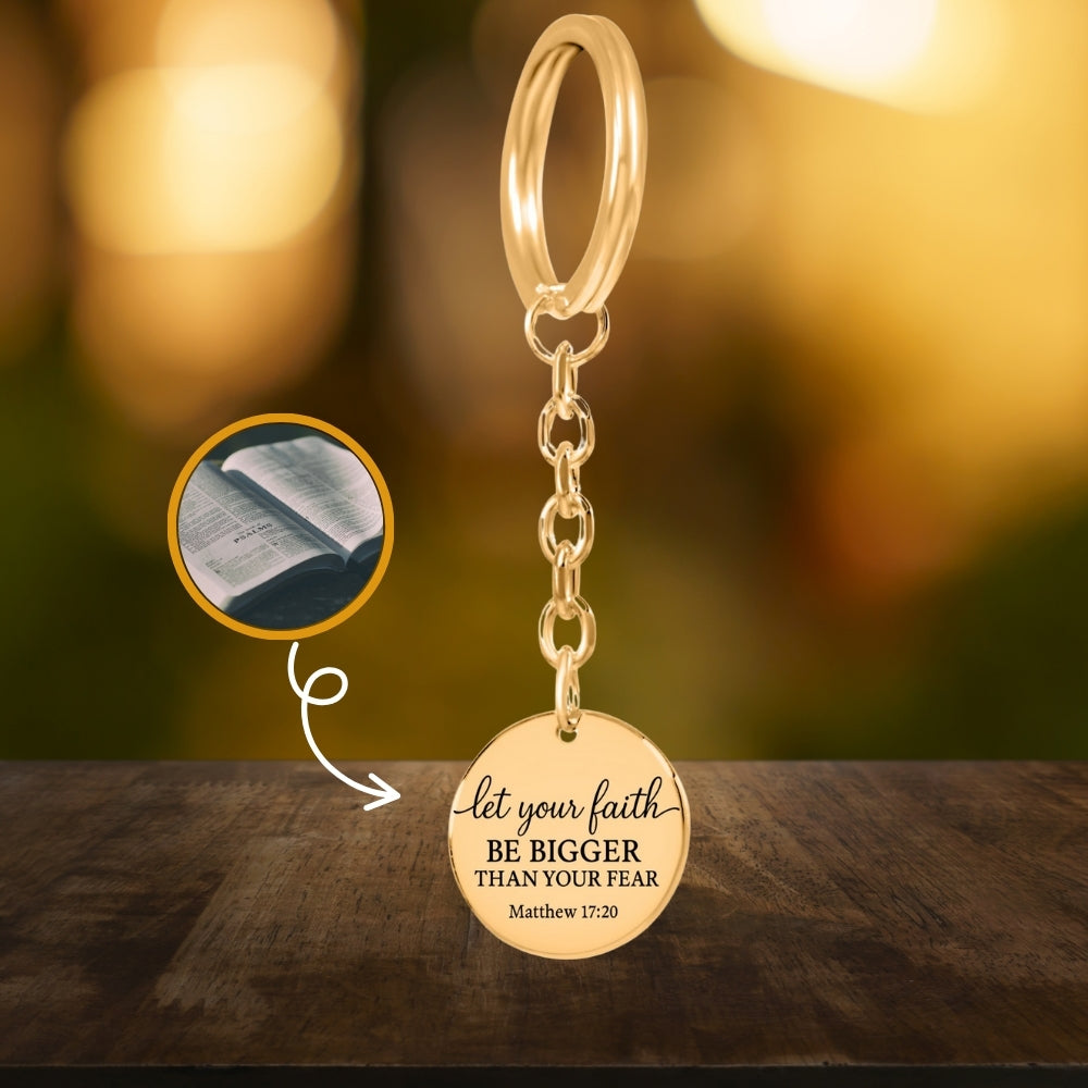 Let Your Faith Arise,  Keychain