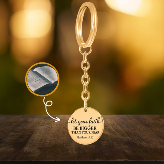 Let Your Faith Arise,  Keychain