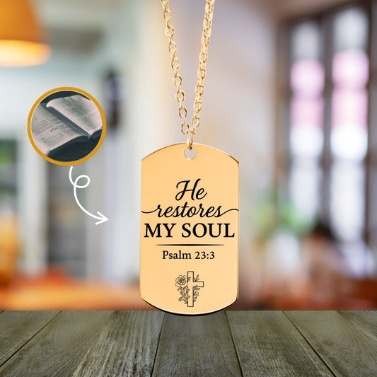 He Restores My Soul, Necklace