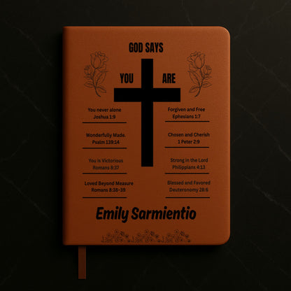 God Says You are, Personalized Journal