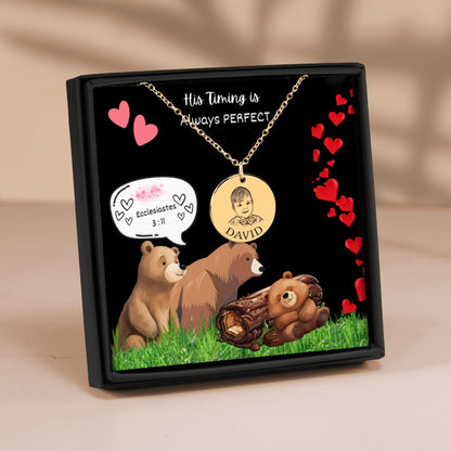 Baby Portrait Necklace