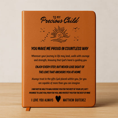 To My Child, Personalized Journal