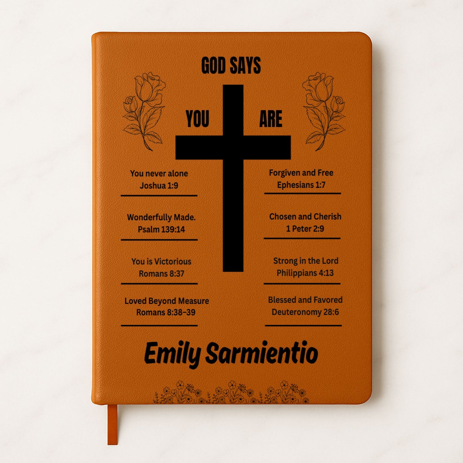 God Says You are, Personalized Journal