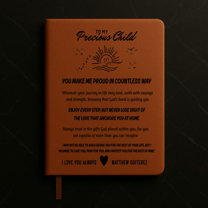 To My Child, Personalized Journal