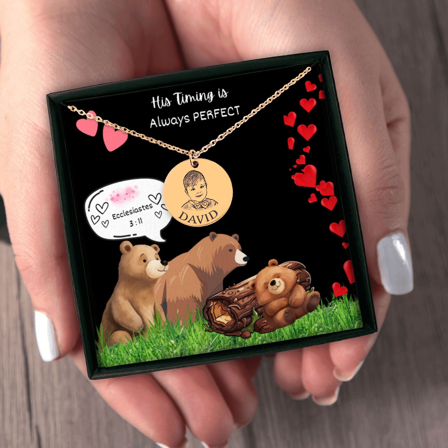 Baby Portrait Necklace