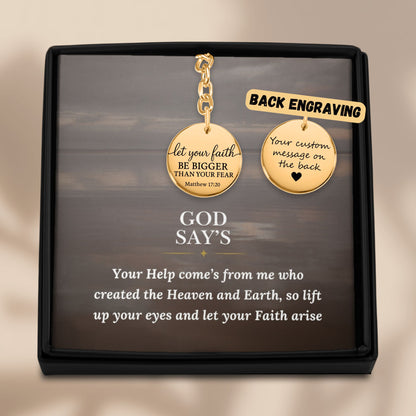 Let Your Faith Arise,  Keychain