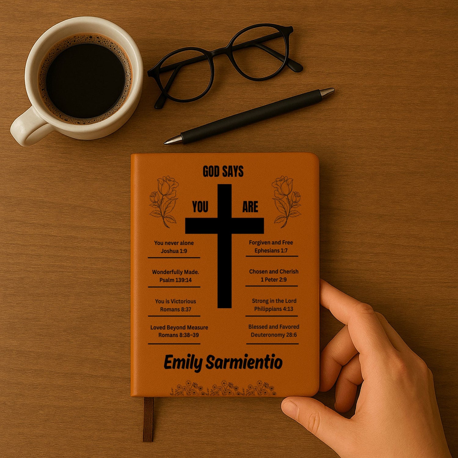God Says You are, Personalized Journal