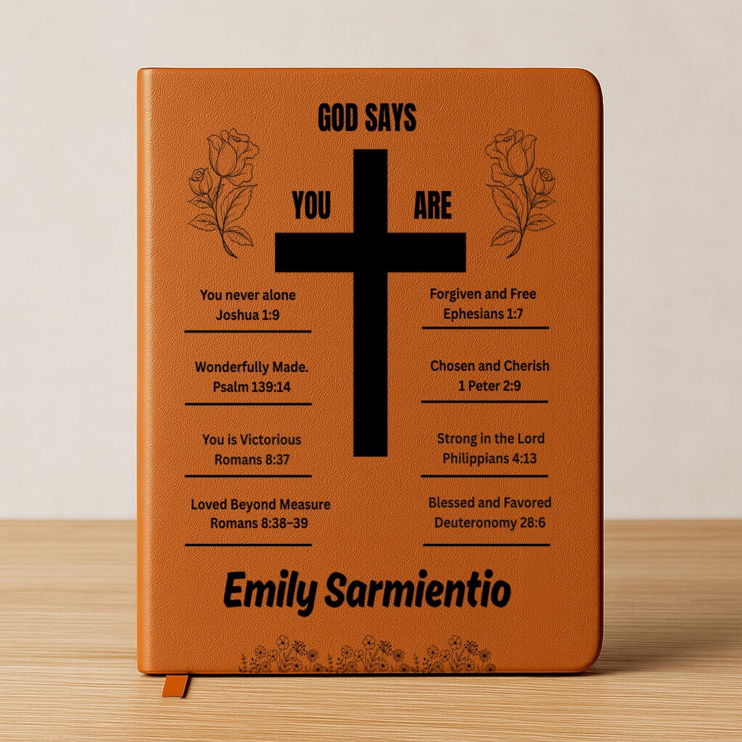 God Says You are, Personalized Journal