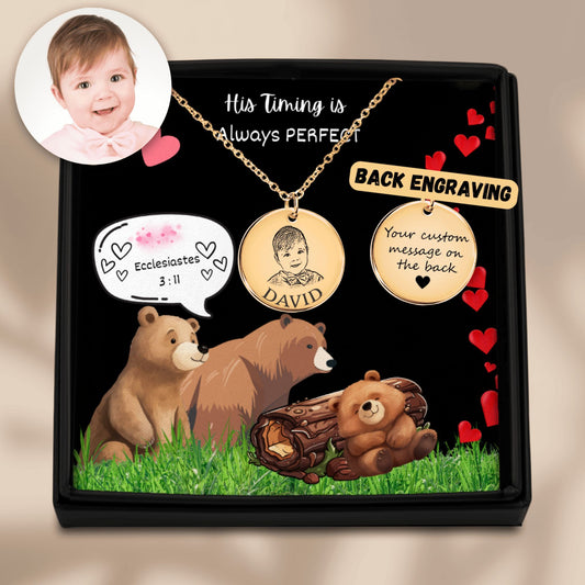 Baby Portrait Necklace