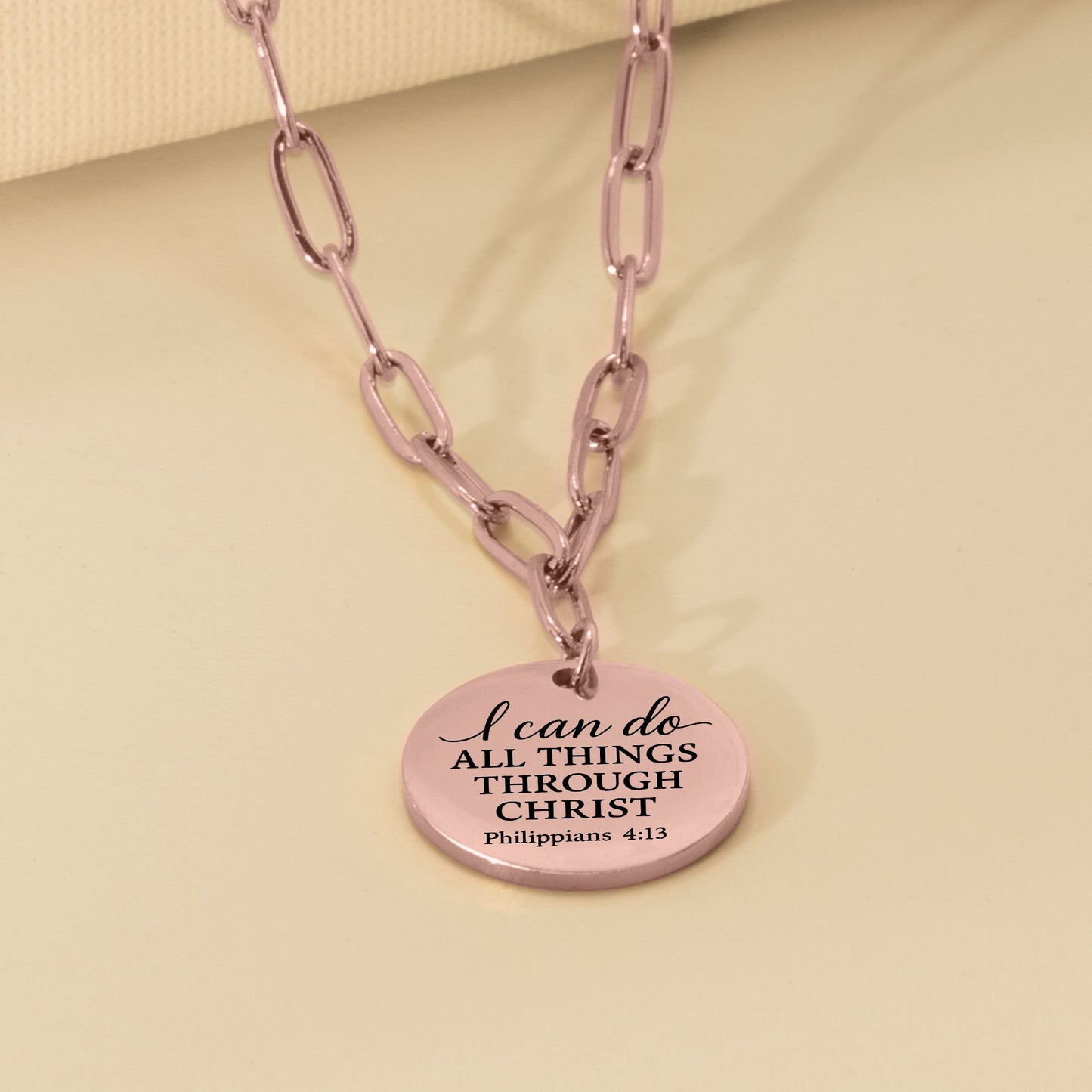 You can do all things, Necklace
