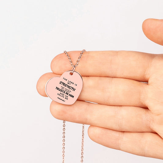 The Lord is my Strength, Necklace