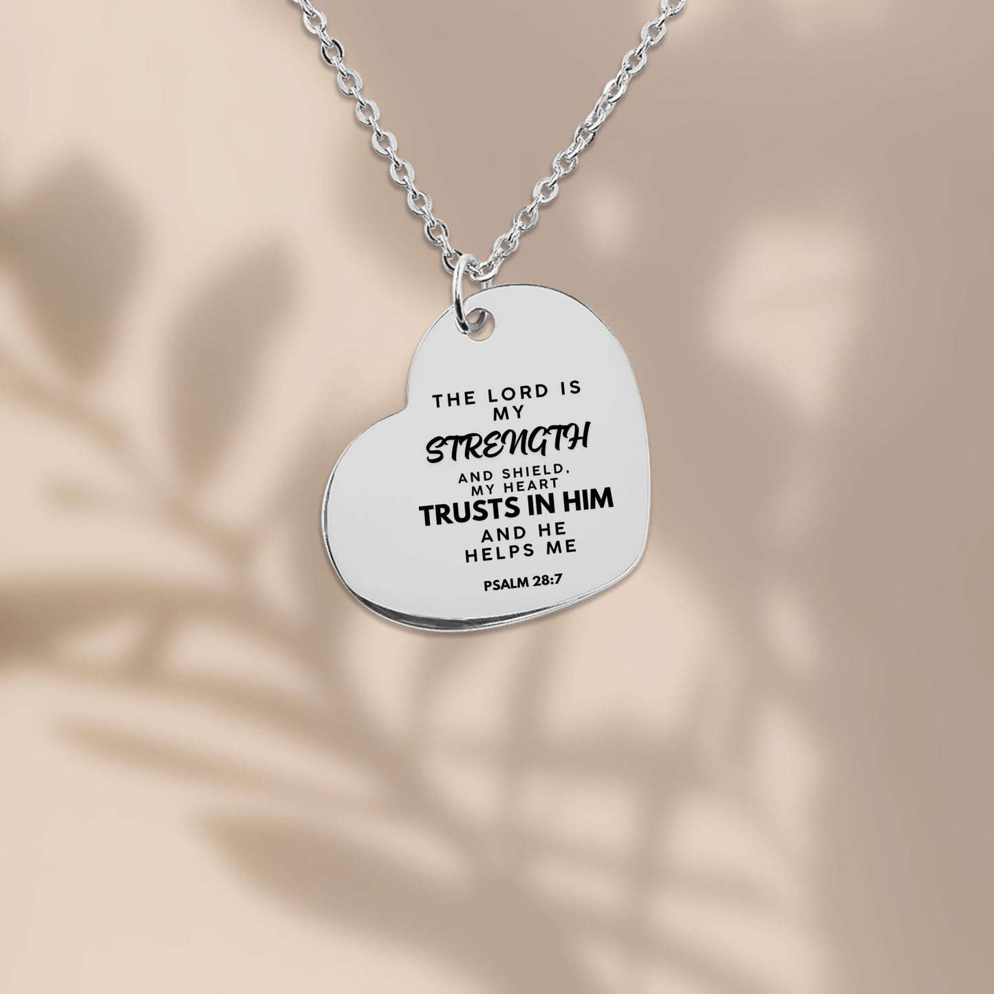 The Lord is my Strength, Necklace