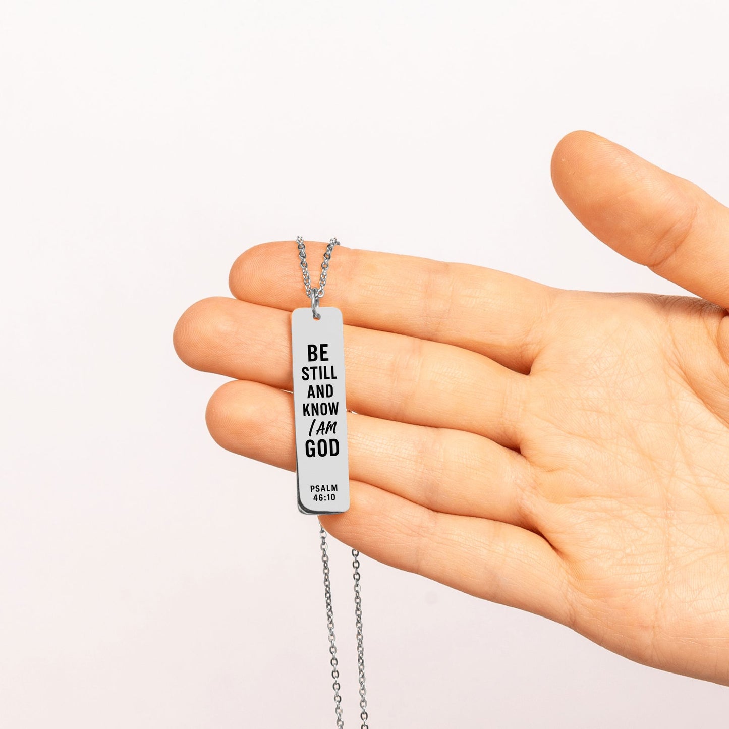 Be Still and Know, Necklace
