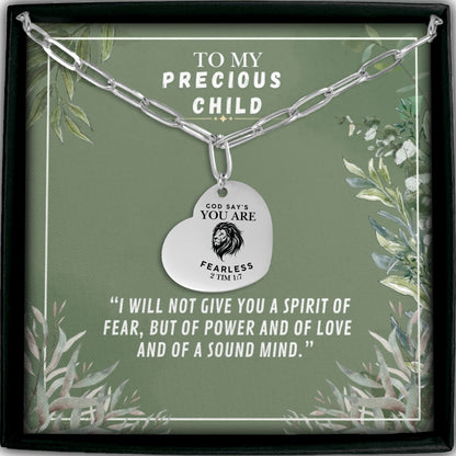 You are Fearless  Necklace