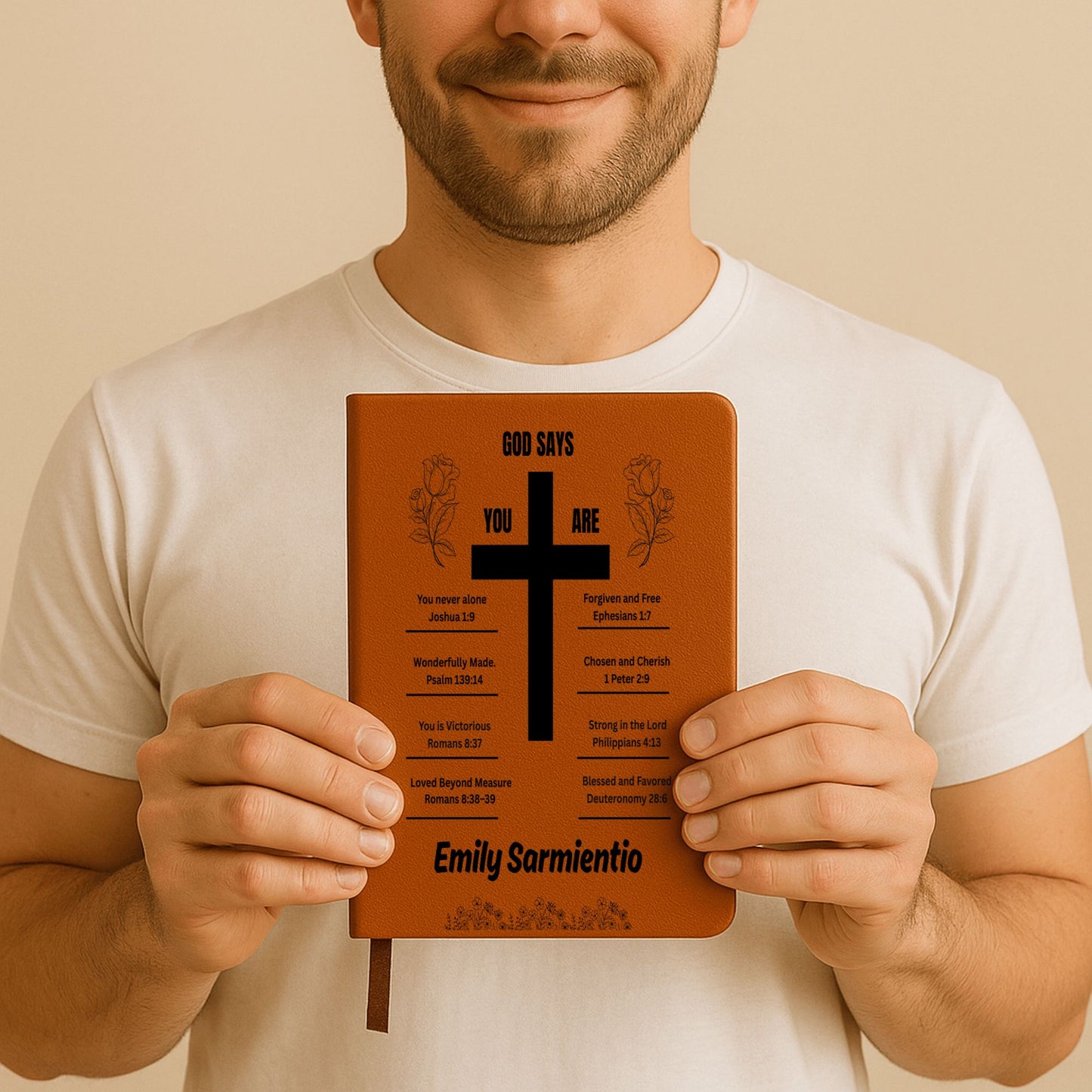 God Says You are, Personalized Journal