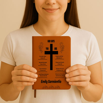 God Says You are, Personalized Journal